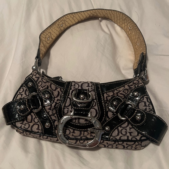 Vintage guess baguette bag shop